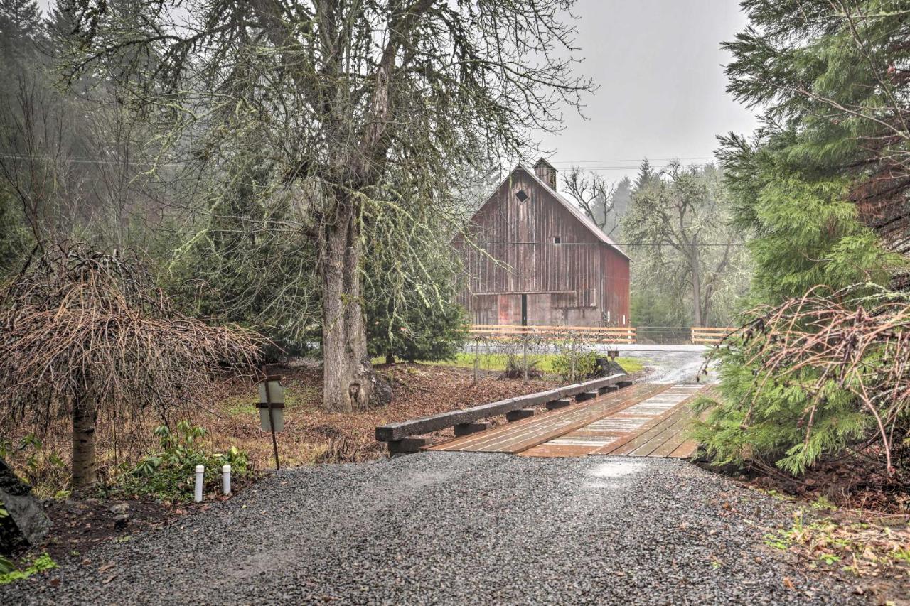 Chic Farmhouse With Creek In Heart Of Wine Country! McMinnville Zewnętrze zdjęcie